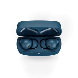 Слушалки URBANISTA ATLANTA Bluetooth earphones black 34 hours total playtime Hybrid active noise cancelling Touch controls IPX4 blue