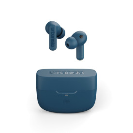 Слушалки URBANISTA ATLANTA Bluetooth earphones black 34 hours total playtime Hybrid active noise cancelling Touch controls IPX4 blue