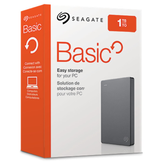 Външен твърд диск SEAGATE Basic 1TB 2.5"