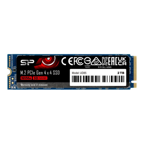 Вътрешен SSD диск SILICON POWER SSD UD85 1TB M.2 PCIe NVMe Gen4x4 NVMe 1.4 3600/2800MB/s