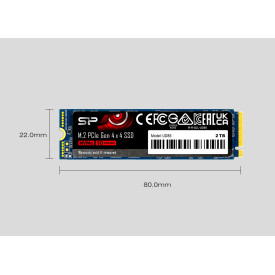 Вътрешен SSD диск SILICON POWER SSD UD85 1TB M.2 PCIe NVMe Gen4x4 NVMe 1.4 3600/2800MB/s