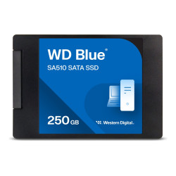 Вътрешен SSD диск WESTERN DIGITAL Blue SA510 SSD 250GB SATA III 6Gb/s cased 2.5 inch 7mm internal single-packed