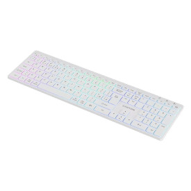 Безжична клавиатура CANYON HKB-W11, White