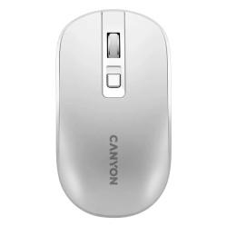 Безжична мишка CANYON MW-18, Pearl White
