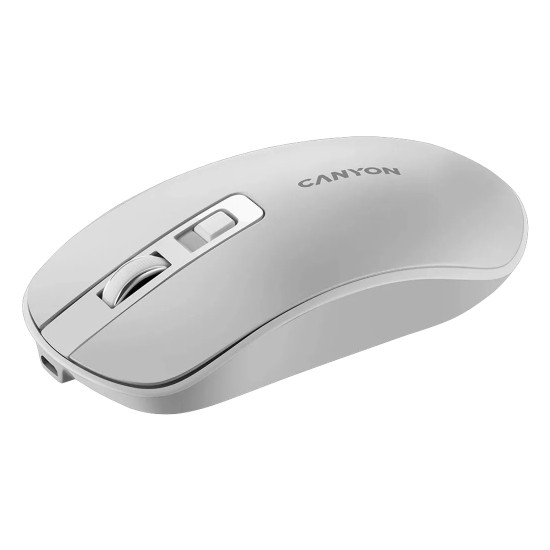 Безжична мишка CANYON MW-18, Pearl White