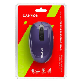 Безжична мишка CANYON MW-9, Violet