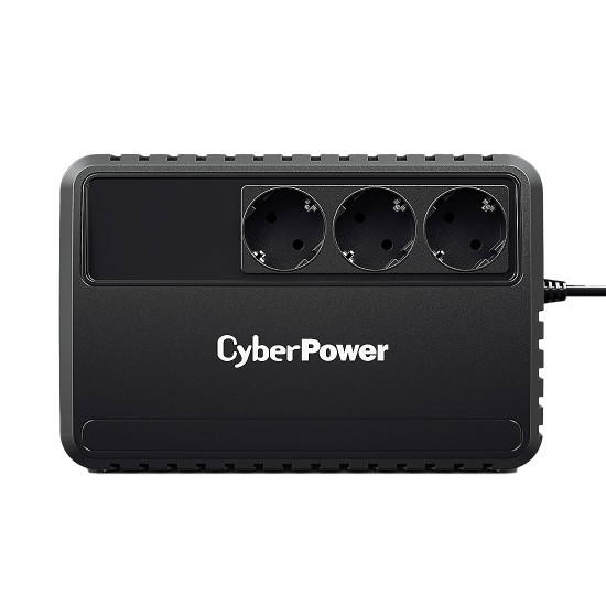 UPS устройство CyberPower BU650EG, Line-Interactive, AVR, 650VA/360W, 3 x Schuko