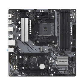 Дънна платка ASRock A520M Phantom Gaming 4, mATX, AM4, 4x DDR4, 2x PCIe 3.0 x16