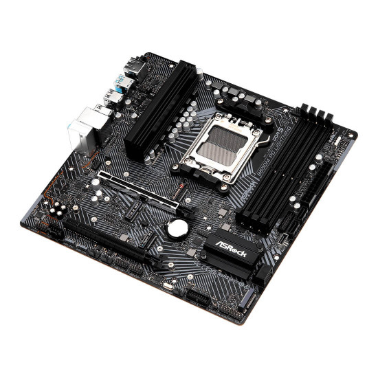 Дънна платка ASRock B650M PG Lightning, AM5, 4x DDR5, 1x PCIe 4.0 x16, mATX