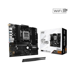 Дънна платка ASRock B850M Pro-A WiFi, Socket AM5, Micro ATX, AMD B850, DDR5, 256GB