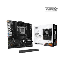 Дънна платка ASRock B850M Pro-A WiFi, Socket AM5, Micro ATX, AMD B850, DDR5, 256GB
