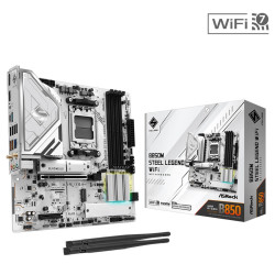 Дънна платка ASRock B850M Steel Legend WiFi, AM5, PCIe 5.0, 4 x DDR5, AMD B850