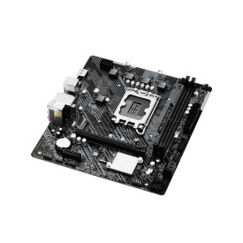 Дънна платка ASRock H610M-H2M.2, LGA1700, Intel H610, DDR5, Micro ATX, HDMI, PCIe 4.0, USB 3.2 Gen1, SATA3, M.2, Realtek ALC897, Gigabit LAN