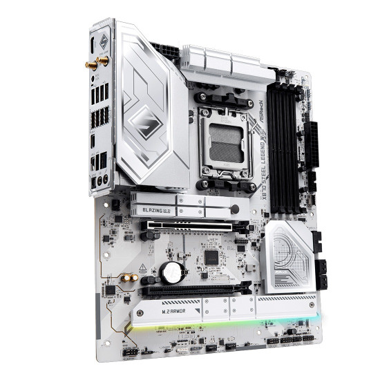 Дънна платка ASRock X870 Steel Legend Wi-Fi, AM5, 4x DDR5, 1x PCIe 5.0 x16