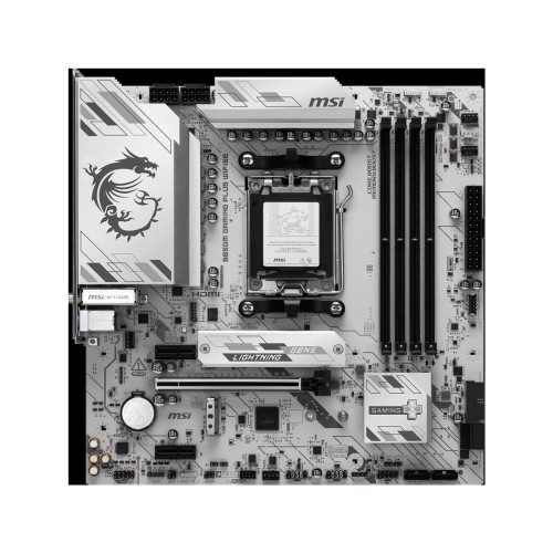 Дънна платка MSI B850M GAMING PLUS WIFI6E, mATX, AM5, DDR5, 1 x PCIe x16, 2 x M.2, Wi-Fi, Bluetooth