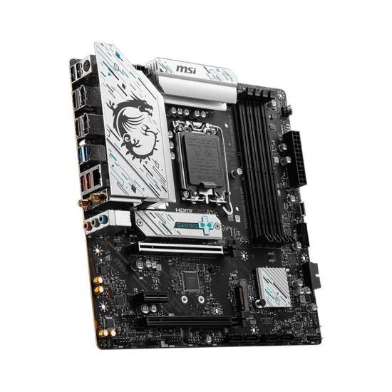 Дънна платка MSI Main Board Desktop B760M GAMING PLUS WIFI, mATX, LGA 1700, 4x DDR5, 2x PCIe x16