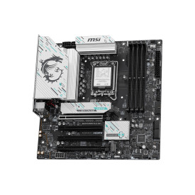 Дънна платка MSI PRO B860M GAMING PLUS WIFI, mATX, LGA 1851, 4x DDR5, 4x PCIe x16