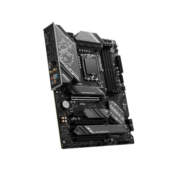 Дънна платка MSI Z790 GAMING PLUS WIFI, LGA 1700, 4x DDR5, Dual Channel DDR5, 3x PCIe x16, ATX