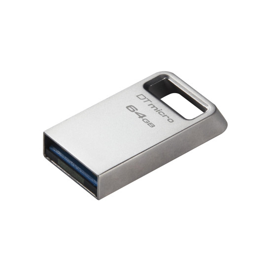 Флаш памет Kingston DataTraveler Micro, 64GB, USB-A, 3.2 Gen 1