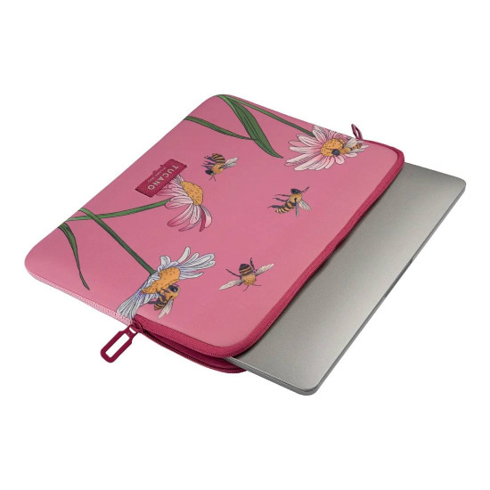 Калъф за лаптоп Tucano Schizzo, за MacBook 13 инча, Bees Pink