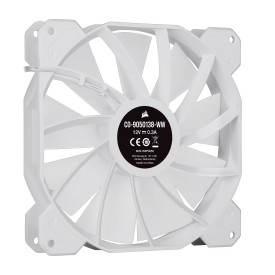 Комплект вентилатори CORSAIR SP140 RGB ELITE, 140mm, Dual Packt, White 