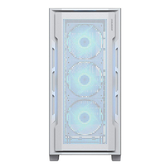 Кутия за компютър COUGAR Gaming UNIFACE RGB, Mid Tower, White