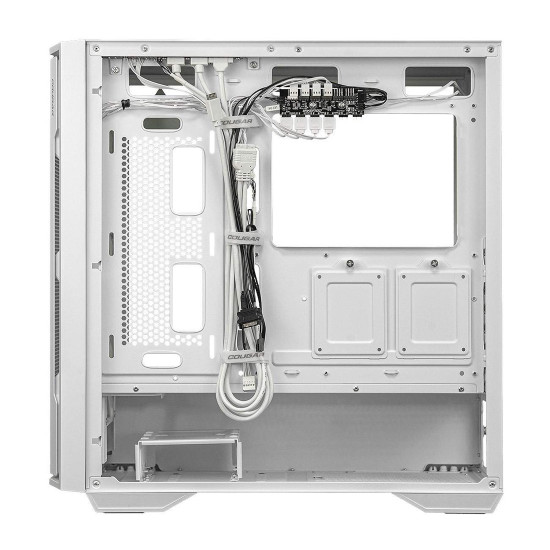 Кутия за компютър COUGAR Gaming UNIFACE RGB, Mid Tower, White