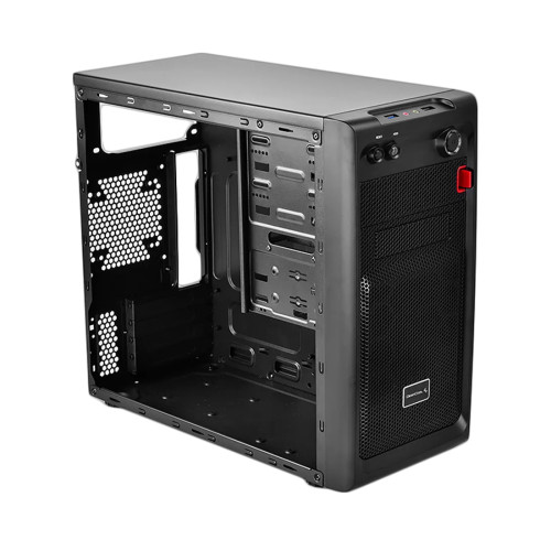 Кутия за компютър DeepCool Smarter, Mid Tower, Micro ATX/Mini ITX, USB 3.0, Black