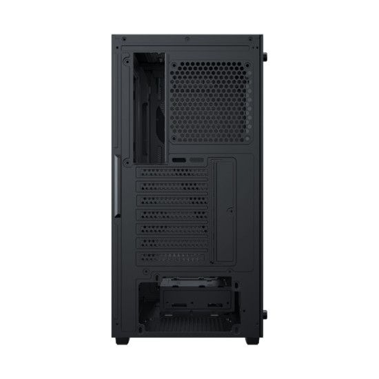 Кутия за компютър Xigmatek Blade EN40887, ATX/M-ATX/MINI ITX, USB3.0 x1, USB2.0 x2, HD AUDIO, Meshed Grill Frontpanel & Left Tempered Glass, 4PCS X20C Auto Running LED Fan