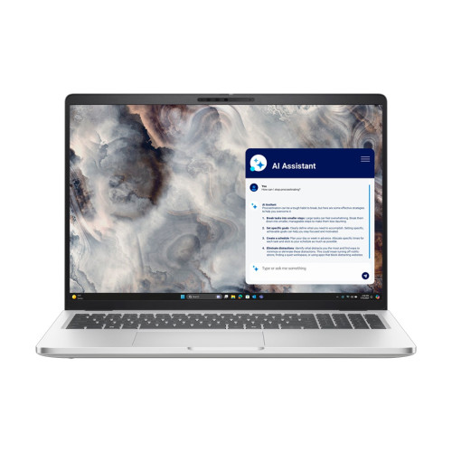 Лаптоп Dell Pro 16 Plus PB16250, 16.0 инча WUXGA, Intel Core 5 120U, 16GB RAM DDR5, 512GB SSD M.2, Intel Graphics, Wi-Fi, Bluetooth, Windows 11 Pro