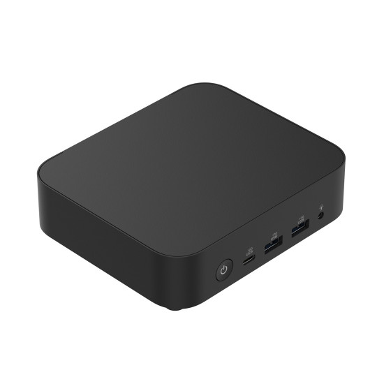 Мини компютър ASUS NUC 14 Essential, Intel N350, 3.6GHz, 6MB кеш, Intel UHD Graphics, DDR5 SO-DIMM, до 16GB, M.2 SSD, HDMI 2.1, DisplayPort 1.4, USB 3.2 Gen2, Wi-Fi 6E, Bluetooth 5.2, Free DOS, 90AR00M2-M00090