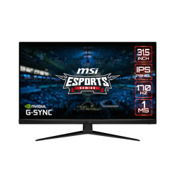 Монитор MSI G321Q, 32 инча, IPS, 2560x1440, 170Hz, 1ms GTG, NVIDIA G-Sync Compatible, HDR, Night Vision, Anti-Flicker