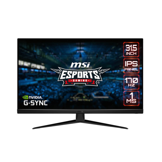 Монитор MSI G321Q, 32 инча, IPS, 2560x1440, 170Hz, 1ms GTG, NVIDIA G-Sync Compatible, HDR, Night Vision, Anti-Flicker