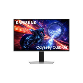 Монитор Samsung Odyssey G6 LS27FG602SUXEN, 27 инча, QHD 2560 x 1440, OLED, 500 Hz, 0.03 ms, DisplayPort 1.4, HDR True Black 500