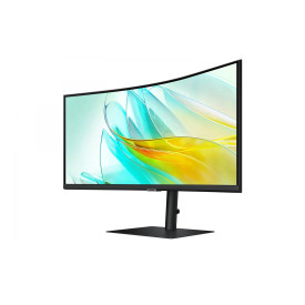 Монитор Samsung ViewFinity S6 S65UC LS34C652UAUXEN, 34 инча, Ultra-WQHD, 100Hz, 5ms, HDR10