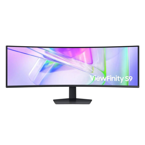 Монитор Samsung ViewFinity S9 LS49C950UAUXEN, 49 инча, Dual QHD, 120Hz, 5ms, VA панел, HDR400, HDMI, DisplayPort, Speakers