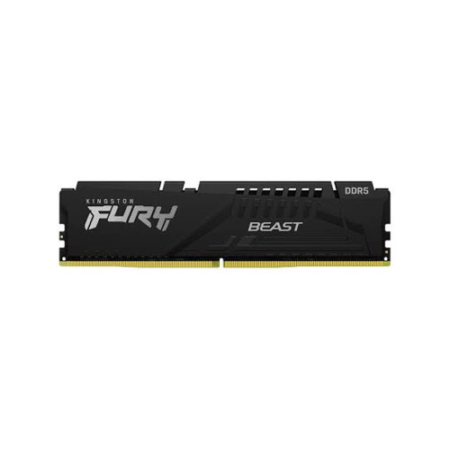 RAM памет Kingston FURY Beast DDR5, 16GB, 6000MHz, CL30, DIMM, 288 пина, 1Rx8, Intel XMP 3.0, AMD EXPO