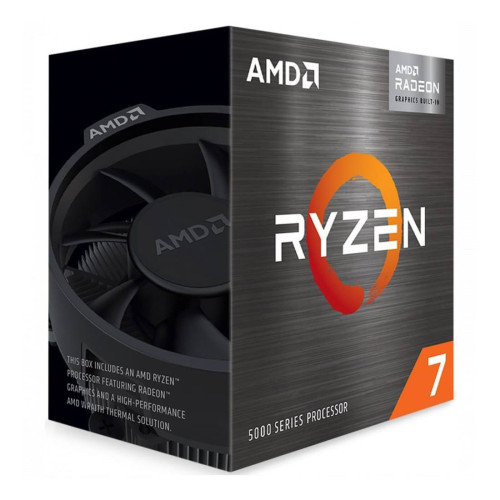 Процесор AMD Ryzen 7 5700G, 8C/16T, 4.6GHz, 20MB, 65W, AM4, box, с Wraith Stealth Cooler