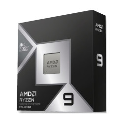 Процесор AMD Ryzen 9, 16 ядра, 32 нишки, до 5.6 GHz, 208 MB кеш, 200 W, AM5, с Radeon Graphics, BOX
