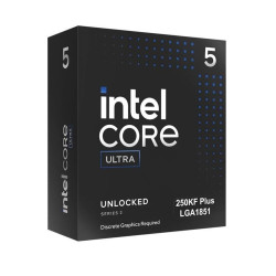 Процесор Intel Core Ultra 5 250KF Plus, 30 MB кеш, до 5.3 GHz, BOX