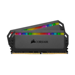 RAM памет Corsair Dominator Platinum RGB, 32GB (2x16GB) DDR4, 3200MT/s, CL16, Kit of 2