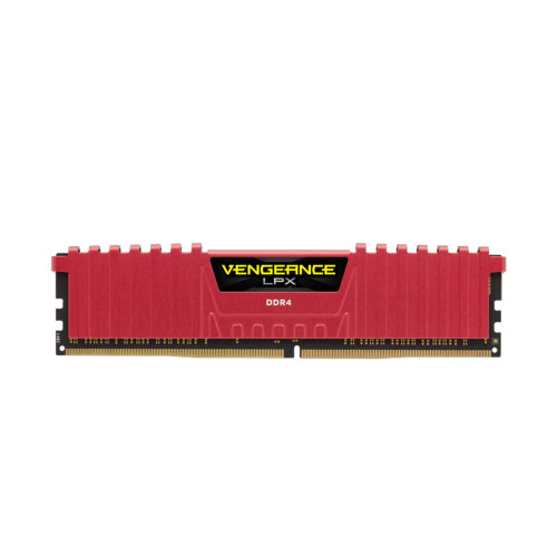 RAM памет Corsair Vengeance LPX, 8GB (1x8GB) DDR4, 2666MT/s, CL16, Red
