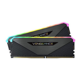 RAM памет Corsair Vengeance RGB RT, 32GB (2x16GB) DDR4, 3600MT/s, CL18, Kit of 2