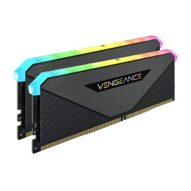 RAM памет Corsair Vengeance RGB RT, 32GB (2x16GB) DDR4, 3600MT/s, CL18, Kit of 2