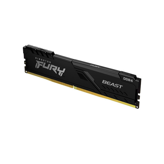RAM памет Kingston FURY Beast Black, 16GB (1x16GB) DDR4, 3200MT/s, CL16