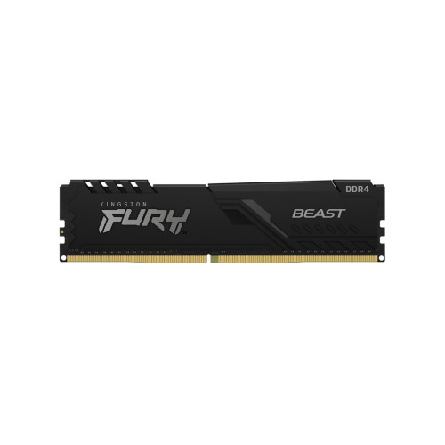 RAM памет Kingston FURY Beast Black, 16GB (1x16GB) DDR4, 3200MT/s, CL16