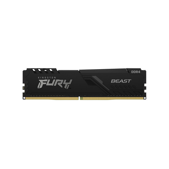 RAM памет Kingston FURY Beast Black, 16GB (1x16GB) DDR4, 3200MT/s, CL16