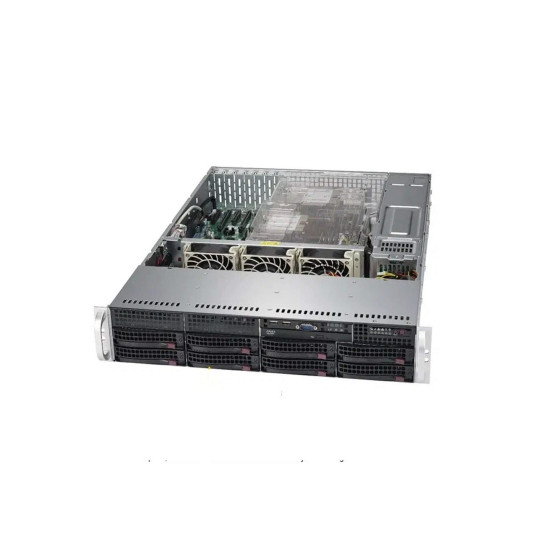 Сървър Supermicro SYS-6029P-TR, Xeon Silver 4210R, 32GB DDR4, 2x 1.92TB SSD, RAID SAS 9361-8i, 8x SAS/SATA, 2U Rack
