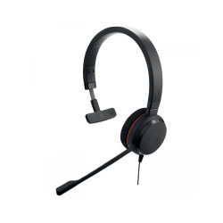 Слушалки Jabra Evolve 20 MS Mono, USB-A, 150 - 7000 Hz, Black