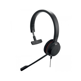Слушалки Jabra Evolve 20 MS Mono, USB-A, 150 - 7000 Hz, Black